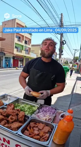 Jake Paul arrestado en Lima HOY #peru🇵🇪 