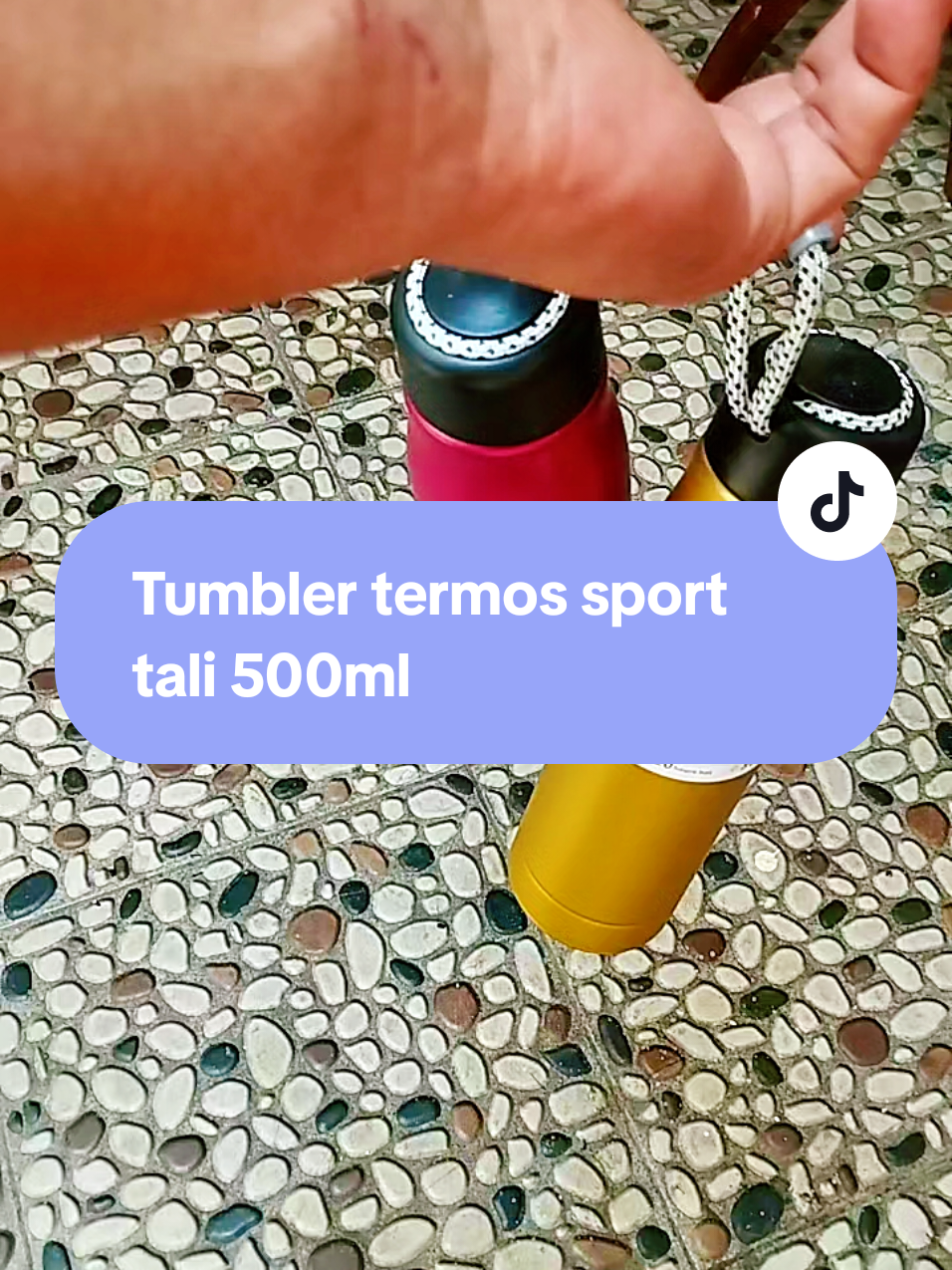 Tumbler termos sport tali 500ml#tumbler #tumblerkekinian #termos #tumblersport #promomakan1010 