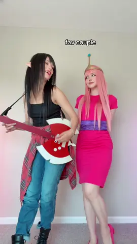 i love marceline and bubblegum @missy ・₊✧ #adventuretime #princessbubblegum #marceline #foryou 