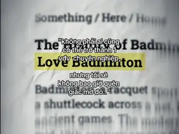 giấc mơ #badminton #caulong #fyp #xh #fyp 