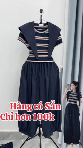 Hàng có sẵn luôn rồi#xuhuong #setbo #thoitrangnu #quanao #moingaymotoutfit 