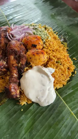 කෙසෙල් කොලේ බිරියානි කමු සෙට් එකම ..... #srilanka🇱🇰 #srilankan_tik_tok🇱🇰 #virul #srilankanfood #srilankanfood 