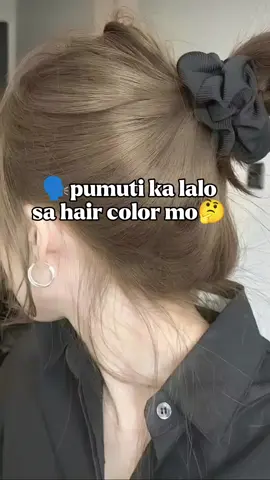 Kaya nga trending ang hair color na ito kasi naman nakakaputi at nakakabata talaga siya😱🥰 #haircolor #haircolorideas #haircolortrend #fyp #stylefit 
