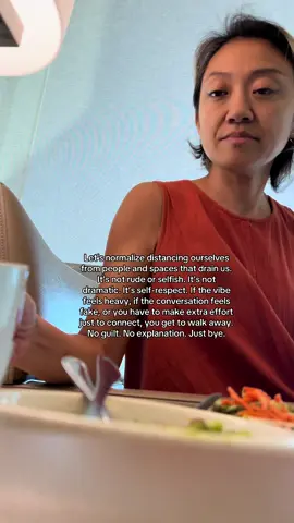 Day 86: Walking Away Is Not Rude, It’s Respect 100 Days to Break the Toxic Cycle If you’re always the one carrying the conversation, smoothing the silence, or making extra effort just to connect, that’s not connection. That’s overextending. And you don’t owe that to anyone. Action item: Comment “Just bye” to remind your nervous system it’s safe to stop overextending. Follow for more tips to break the toxic cycle. 