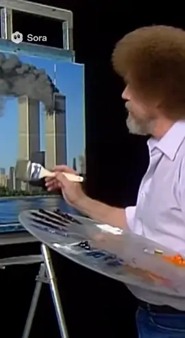 #ai #aigenerated #sora #soraai #bobross 