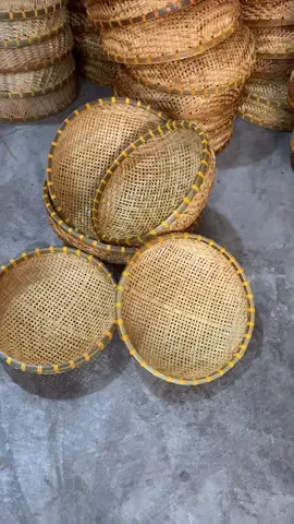 Rổ tre hàng đan tay thủ công #shopmebibun #xuhuong #maytredan #vairal 