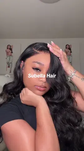 Let's make a side part @Subella Hair 26 inches Ocean Wave 🥰 #subellahair #oceanwavewig #gluelesswig #fyp #lacewig       