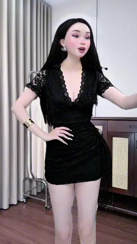 Đầm ôm body ren hoa nhún bụng tua rua#vayxinh #vaybody #vayxinhmoingay #xuhuongtiktok #meianhtran10 