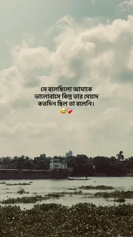 সে বলেছিলো আমাকে ভালোবাসে কিন্তু তার মেয়াদ কতদিন ছিল তা বলেনি।😅❤️‍🩹#fpy #foryou #vairal_video_tiktok #foryoupage❤️❤️ #fpyyyyyyyyy 