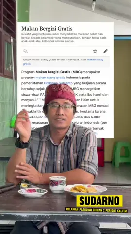 SAMARINDA – Sudarno, Relawan Prabowo-Gibran 2 Periode Kaltim, menyoroti program MBG (Makan Siang Bergizi) yang menjadi salah satu program unggulan Prabowo-Gibran. Program ini memang bagian dari keinginan Prabowo-Gibran untuk tidak hanya membangun infrastruktur, tetapi juga suprastruktur, salah satunya melalui gizi bagi anak-anak sekolah. Sudarno menambahkan, jika ada penyesuaian, MBG sebaiknya difokuskan pada sekolah menengah ekonomi bawah atau sekolah yang benar-benar membutuhkan. “Untuk sekolah yang ekonominya menengah atas dan sudah membayar sendiri makan siang, dananya bisa dialihkan ke sekolah lain yang tepat sasaran,” ujarnya. Menurut Sudarno, pengalihan ini akan membuat menu dan gizi makanan di sekolah lebih optimal. Ia menegaskan, program MBG tetap sangat dibutuhkan dan tidak perlu dihapus total.