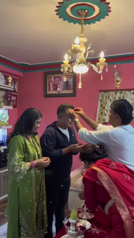 Wrapping up this year’s Dashain ❤️❤️ #tikafromsanobubamummy #dashainend #mangaldhun  @🙅‍♂️ #foryoupage 