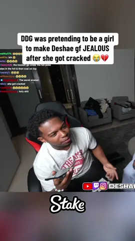 DDG was pretending to be a girl to make Deshae gf JEALOUS after she got cracked 😭💔#ddg #deshaefrost #fyp #viral 