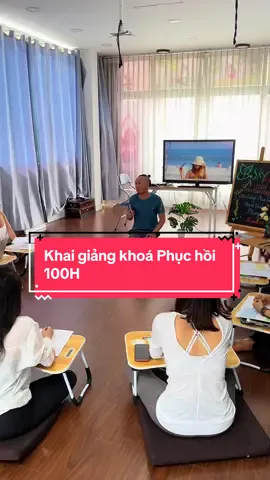 Hành trình học tập của chúng ta chưa bao giờ bị giới hạn. Cùng nhìn lại những hình ảnh khai giảng khoá 100H Phục hồi chuyên sâu ở B-Sky Yoga Training Center #bsky #daotaohlvyoga #hatha #yogatrilieu 