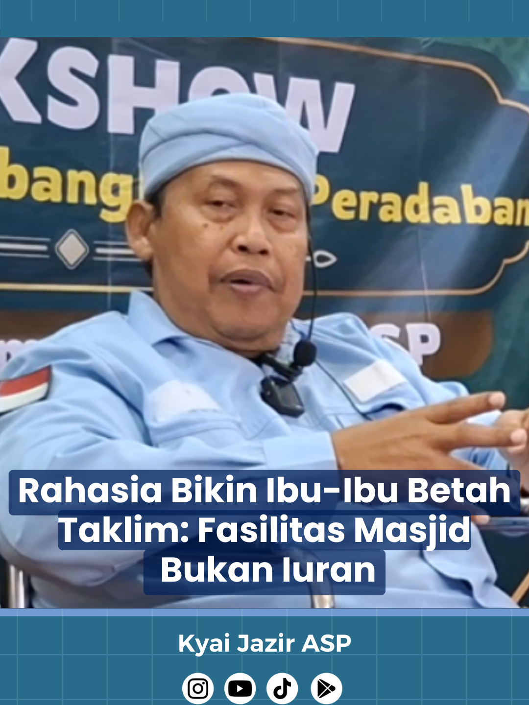 Rahasia Bikin Ibu-Ibu Betah Taklim | Kyai Jazir ASP #memakmurkanmasjid #marbotaplikasi #masjidjogokariyan #generasicintamasjid #kyaijazirasp #ustadjazir