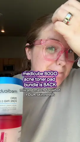 #medicube #medicubeskincare #medicubetiktokshop #tiktokshopfalldealsforyou #zeropore @medicube global #zeroporepad #acnetoner #acneproneskin #toner #medicubesale 