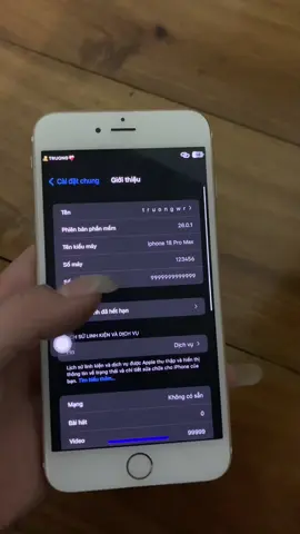 os 26 trên 18pro max:) #xuhuong #ios26 #jailbreak #viral #thuthuatjaibreak 