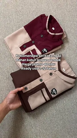 Setelan koko anak cocok buat ganti mengaji#setkokoanak #bajungaji #bajukokoanak 