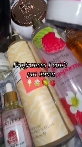 These are the perfect summer-to-fall transition scents. I can’t get enough of these fragrances and they all pair well. I’ve been creating different layering combos and they smell heavenly 💝✨ @Kitsch @MIX:BAR @Bodycology @TJ Maxx @Marshalls @Oscar de la Renta @Michelle's Creations LLC @Dossier Perfume @Lattafa Perfumes @Lancôme #perfumefavorites #perfume #fragrancetok #fragrancetiktok #perfumetok 