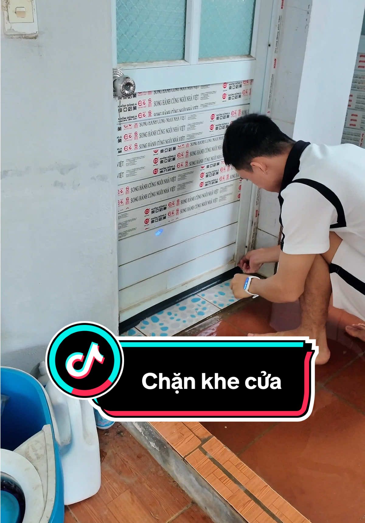 Thanh chắn khe cửa chống nước, cách âm, chống bụi #Khanghatay #thanhchankhecua #chankhecua 