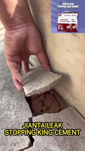 Cement memang cepat kering. Sesuai untuk mana-mana bocor.#repairrumah #tiktokdiy #bagusproduk #simenwaterpoof #simencepatkering 