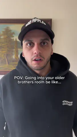 It always felt like the coolest room 😅 #fyp #relatable #funny #olderbrother #pov 