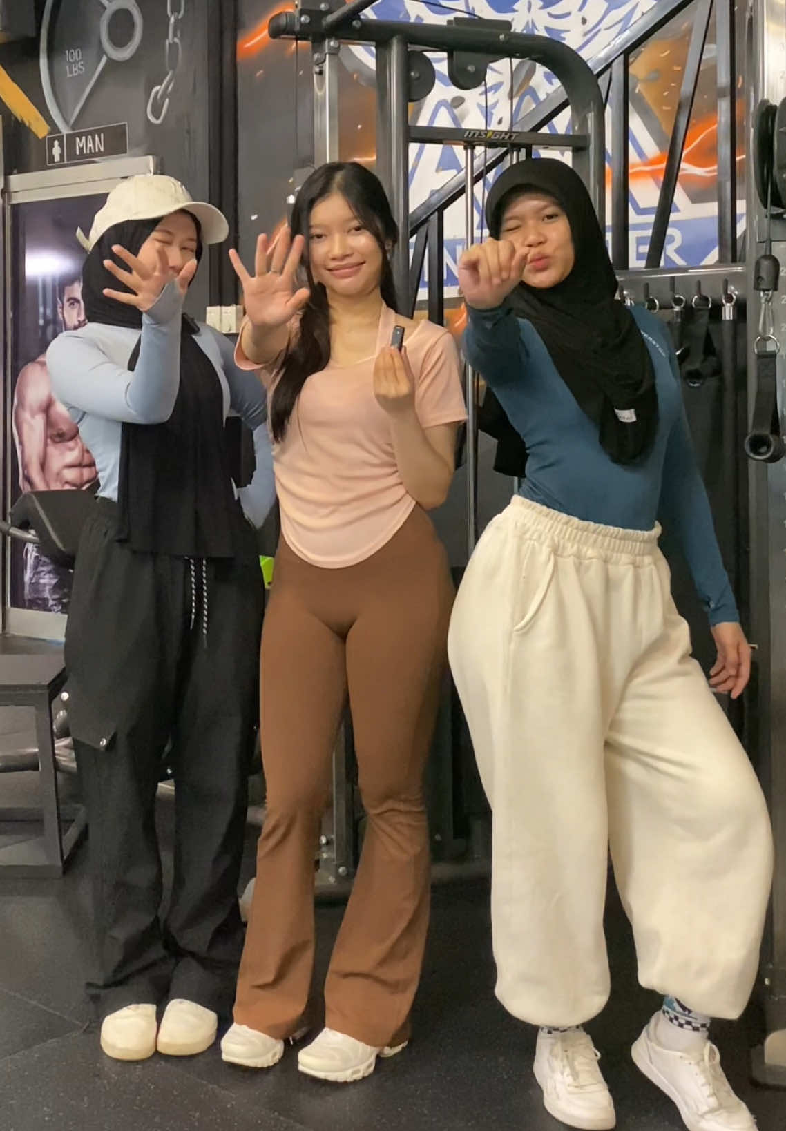 PART 5 Fatma dan Her ke tempat aku ngegym🙂‍↔️