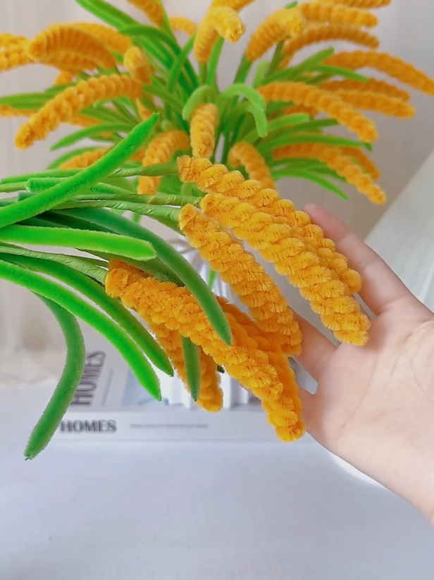 Fuzzy Wire Pipe CleanersCraft Chenille Make Lilies  #fuzzywire #affordablefuzzywire #fyp #foryou #fypppp 
