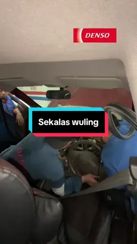 Sekalas wuling mengalami kebocoran #serviceacmobil #acmobil #wuling #toyota #bojonegoro 