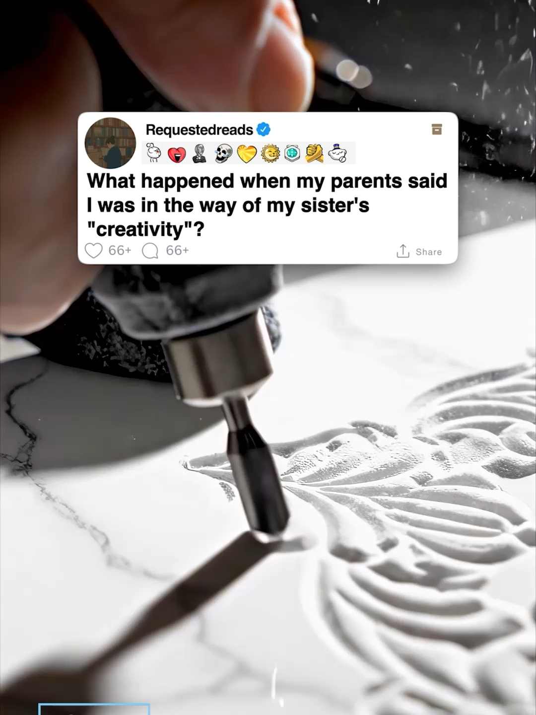 What happened when my parents said I was in the way of my sister's 