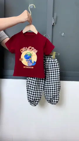 sét bộ dragon mix quần dài chất cotton co dãn 4 chiều #quanaotreem #dotreem #thoitrangtreem 