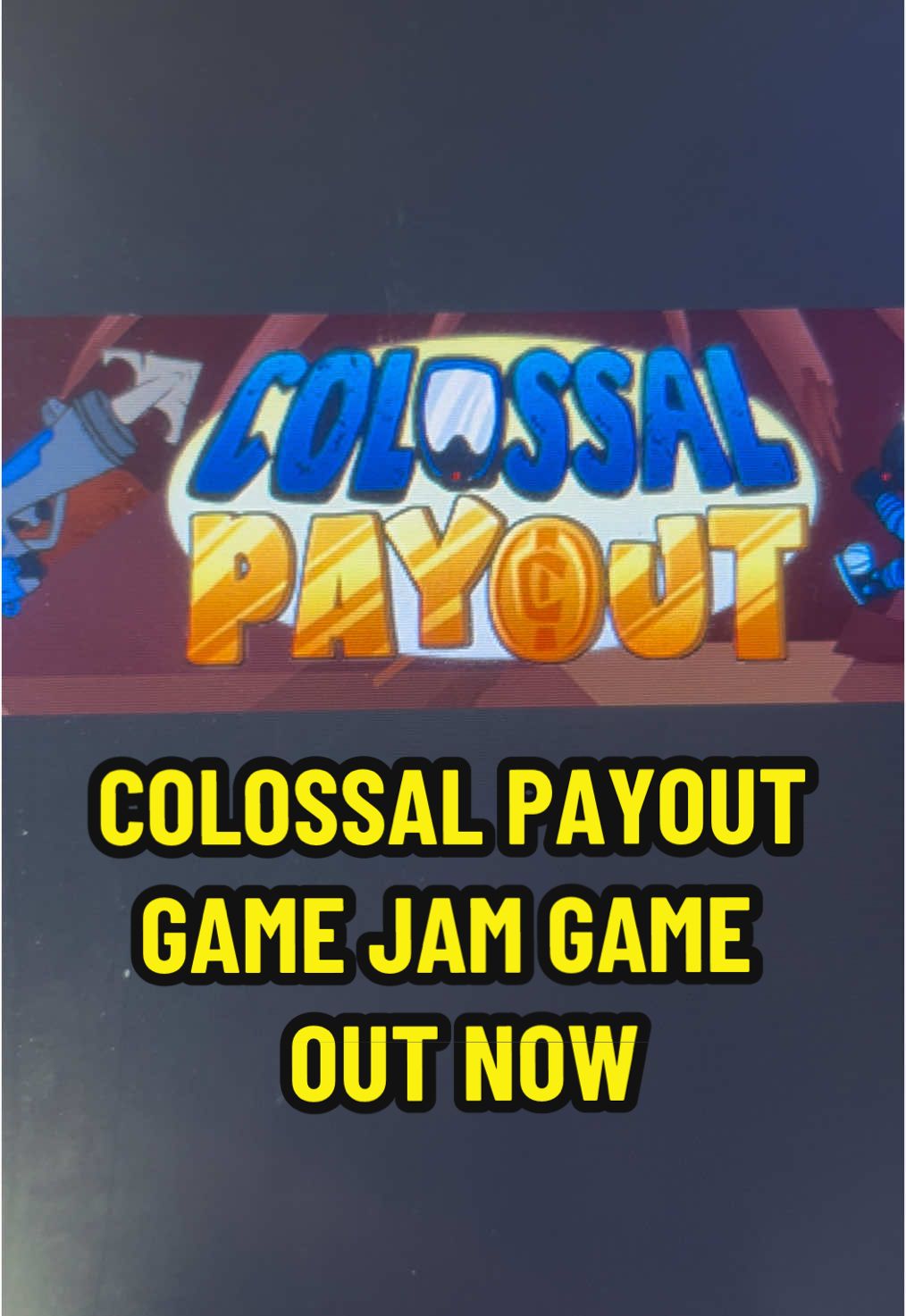 https://itch.io/jam/jamsepticeye/rate/3936725 PLEASE CHECK OUT “Colossal Payout” ON #itchio  It was… painfyl to make ANYTHING bit we did it. And my art is in it.  Ill draw more of my HH AU if we do good!!  #jamsepticeye #gamejam #indiedev 