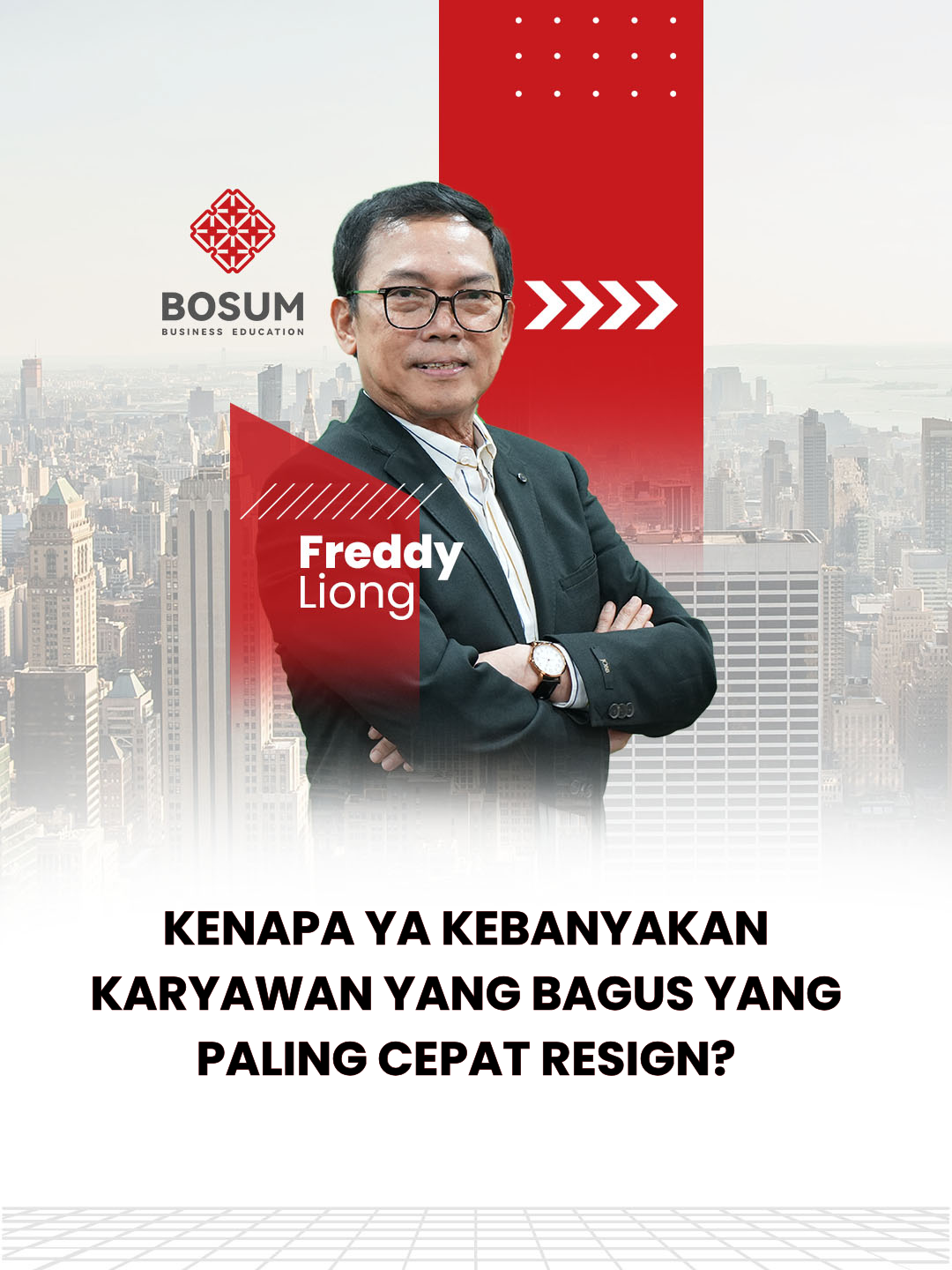 Kenapa ya kebanyakan karyawan yang bagus yang paling cepat resign?? #leadership #leadershiptraining #leadershipbyfreddyliong #businessowner #bosumbusinessconsultant #leadership #businesscoach