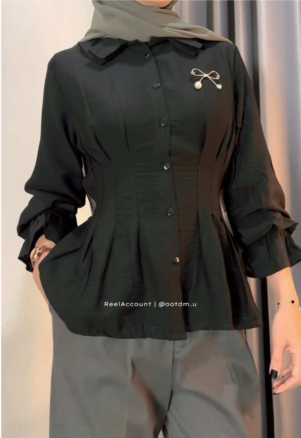 Membalas @Taaa🦋 ini ya ka aku jelasin bahan detailnya #atasanwanita #atasan #ootdinspo #ootdhijabstyle #racuntiktok 