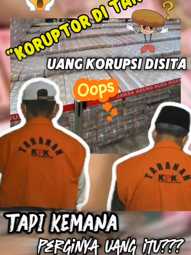 Uang Hasil Korupsi Itu ke Mana? Uang hasil korupsi disita, tapi rakyat tidak pernah tahu ke mana uang itu pergi. Benarkah dikembalikan ke negara? Atau hanya berpindah tangan? #Korupsi #BeritaViral #FaktaNegara #UangRakyat #KPK 