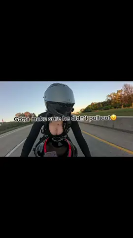 I slowed down so fast 😭 #aigenerated #fyp #foru #moto #biker 