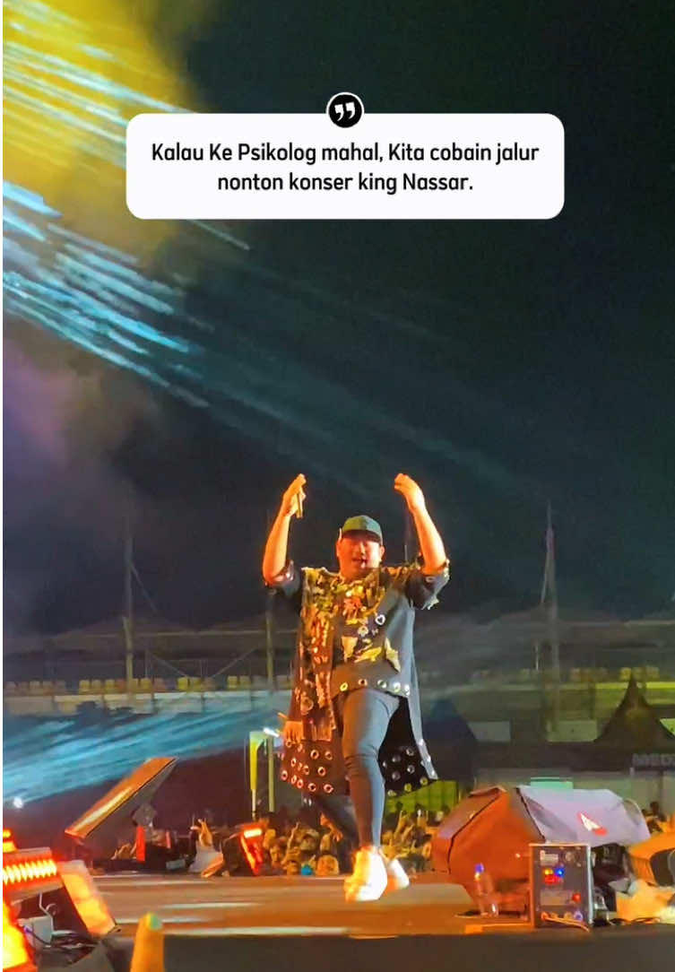 Kalau ke psikolog mahal cobain jalur nonton king nassar deh #kingnassar #mandalikacircuit #motogp #pestarakyat 