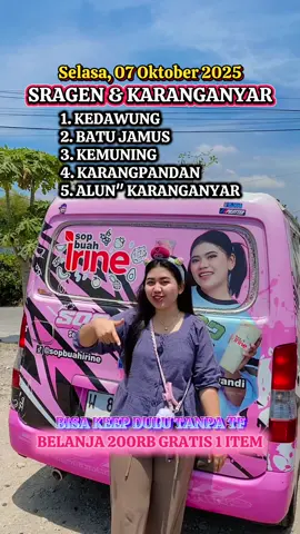 BESOK SELASA RUTE SRAGEN DAN KARANGANYAR 🥰 BISA KEEP DULU DARI SEKARANG ❤️ @Irine yandi sandrika @Sop buah irine @mas rush @ninisjastipsopbuahirine2 @NINIS JASTIP SOP BUAH IRINE 3 @Om Cino Jastip @wanto_jastip @wanto_jastip16 @wanto_jastip17 @wanto_jastip  #fypシ゚viral🖤tiktok #sragen24jam #karanganyar24jam #solo #jawatengah 