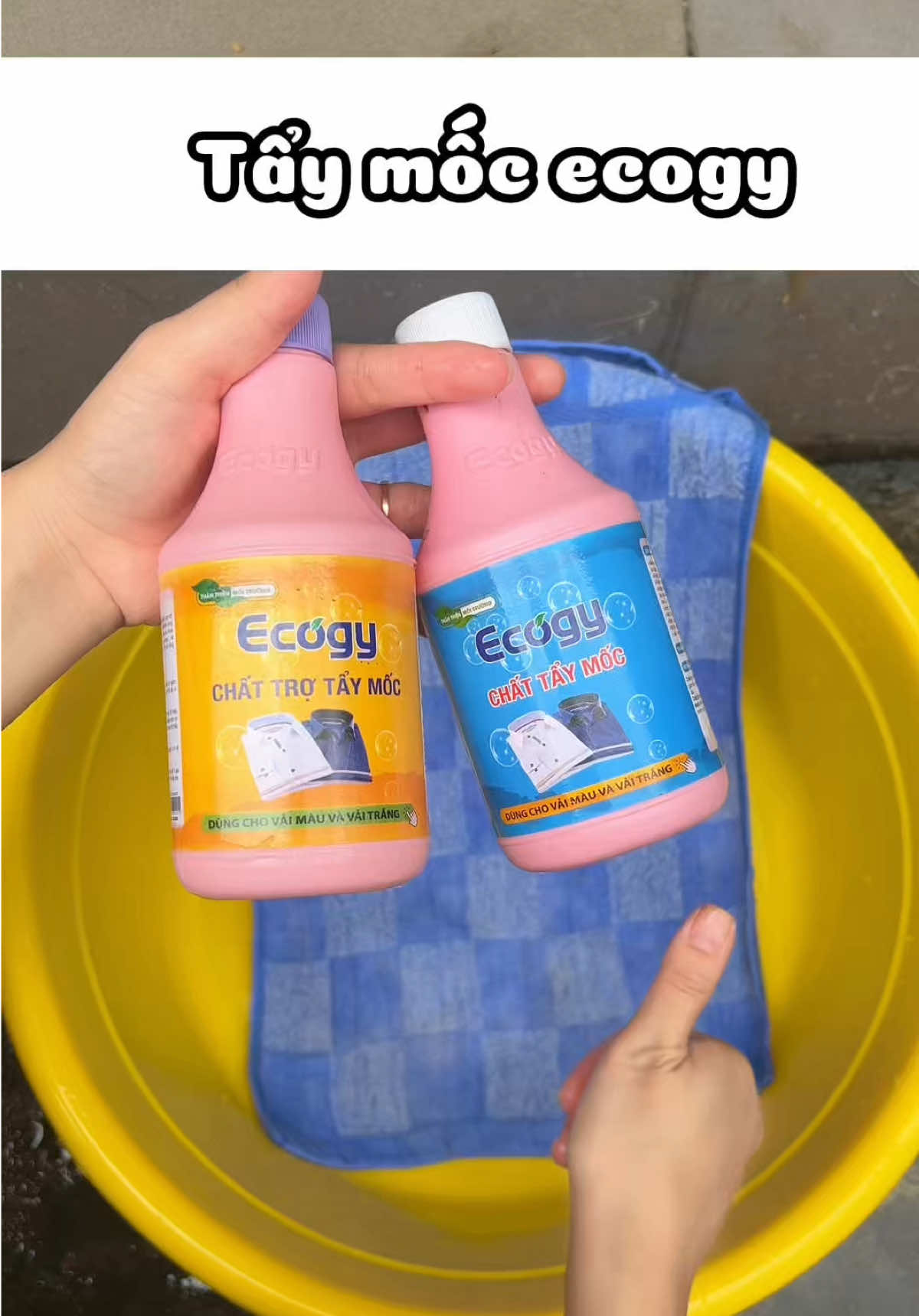 Có cặp tẩy mốc này trong nhà là đồ mốc , thâm kim cũng thành đồ mới luôn #ecogy #taymoc #taymocquanao 