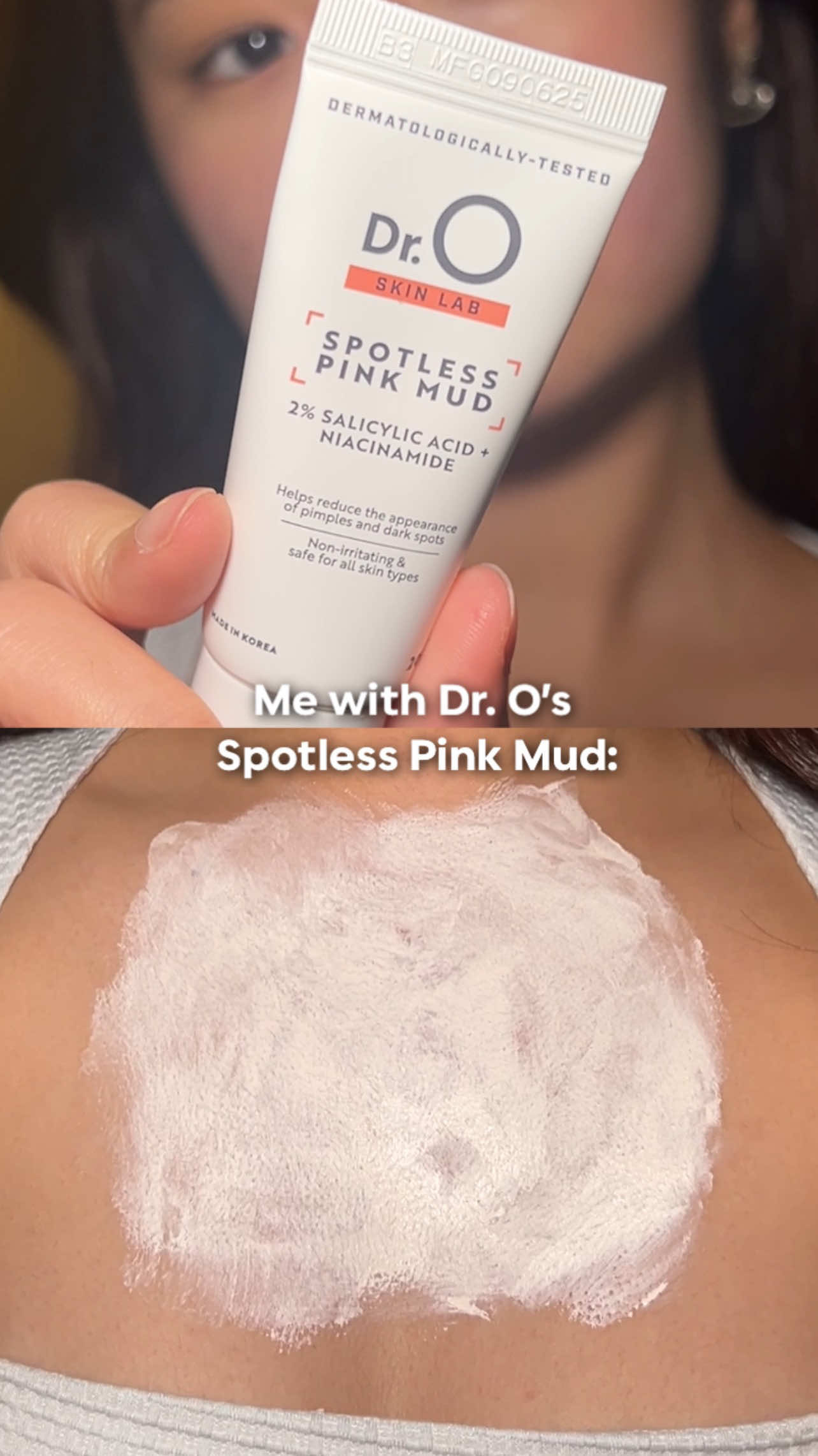 POV: the pores on your chest are clogged 😳 but you’ve got Dr. O’s Spotless Pink Mud to deep clean, detox, and smooth it all out ✨💗 #DrOSpotless #PinkMudMask #ClearSkinGoals #DeepCleanse #CloggedPoresNoMore   