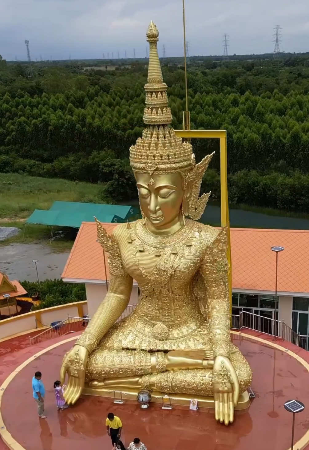 蒙空帖寺 Wat Mongkolthep #fyp #thailand🇹🇭 #泰國 #drone 