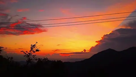 Semua tentang langit♥️ #4u #langit #senja 