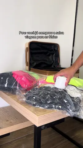 Essa bombinha a vácuo vai salvar minha viagem #tiktokshop 