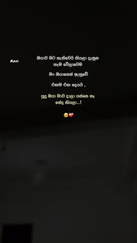 දාලා යන්නෙ නෑ නේද🥺❤️‍🩹