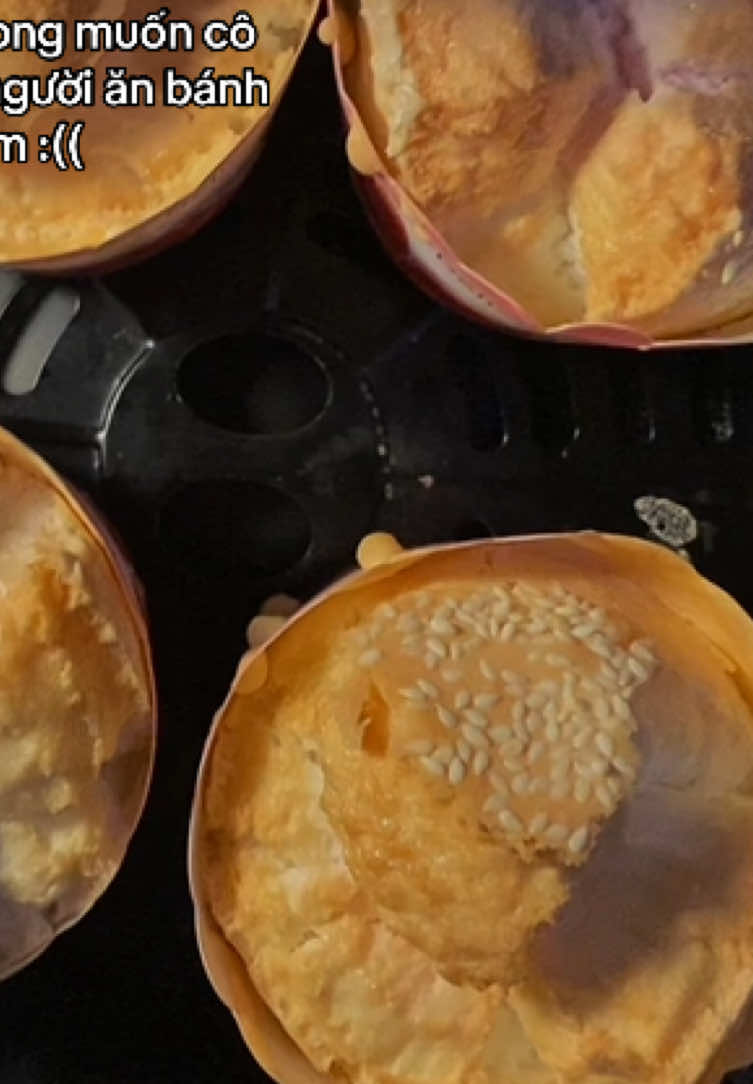 làm bánh bò bôngg nướng nhooo xiuu đơn giản luonn #nấuăn 