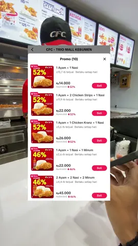 Promk CFC trio Mall Kebumen yok buruan merapat 