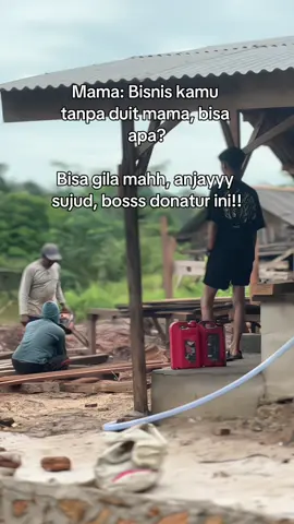 Bapak: modal awal dari saya jangan banyak gaya😂