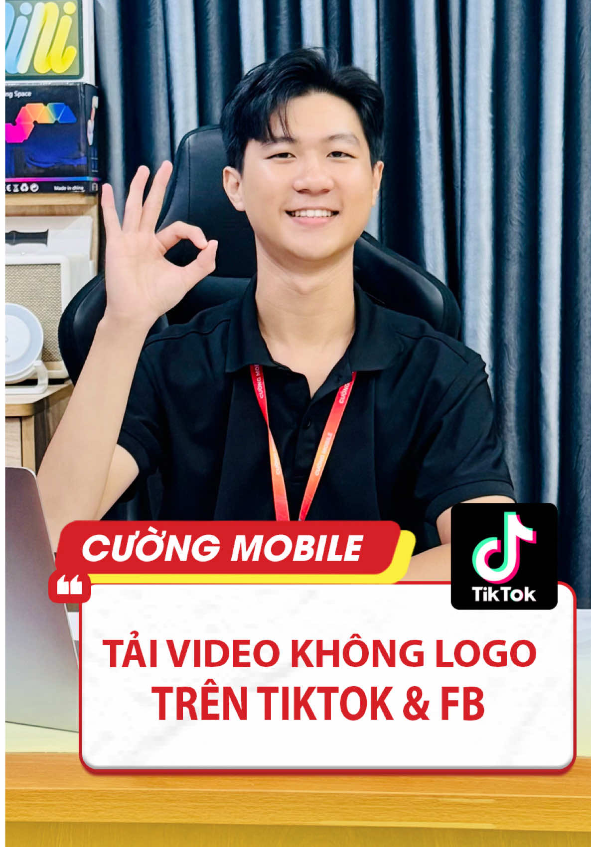 Phần 13 | Tải video trên mang xã hội không dính logo #meoiphone #thuthuatiphone #iphonetips #cườngmobilecantho