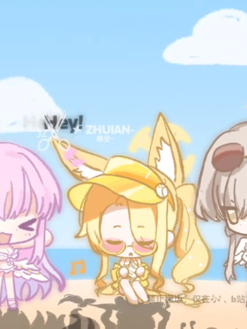 Cre: Douyin #teaparty #bluearchive #블루아카이브 #fyp #R4yn_Hina 