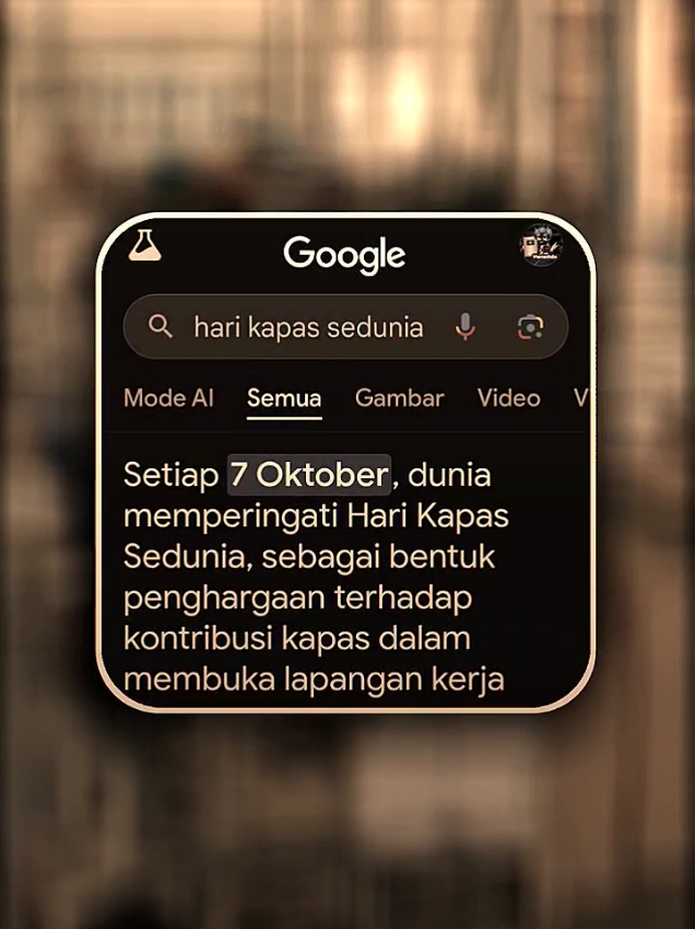 07 Oktober 2025 memperingati setiap tahunnya: hari kapas sedunia 🤩🥳 #mempringatihari🥳 #kapassedunia7oktober #07oktoberadaapa? #semogafypp #memperingatiharikapassedunia 