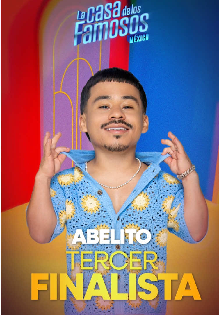 ¡@Abel Saenz R. se convirtió en TERCER FINALISTA de #LaCasaDeLosFamososMx! Si quieres ver el momento COMPLETO, suscríbete ya a @ViX y no te pierdas de nada con el 24/7 🔥 #LaCasaDeLosFamososMx, GRAN FINAL, disponible también en #LasEstrellas y #Canal5
